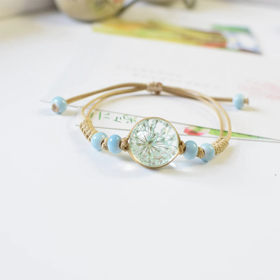 Cute Korean Sweet Handmade Weave Eternal Flower Bracelet for Women Luxury Peach Flower Bead Charm Bracelets for Girls Gifts New
Cute Korean Sweet Handmade Weave Eternal Flower Bracelet for Women Luxury Peach Flower Bead Charm Bracelets for Girls Gifts New