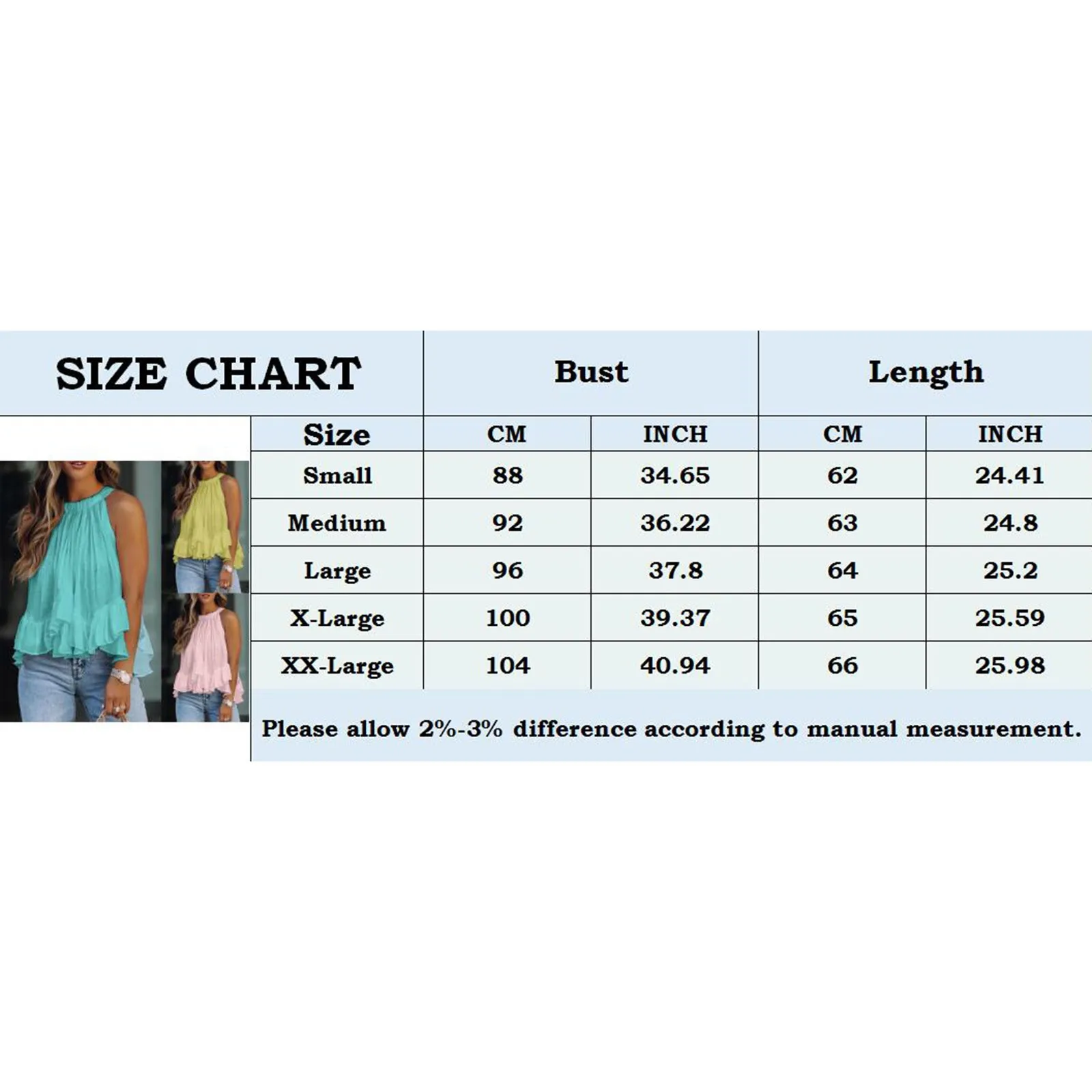 Ruffles Women Sexy Sleeveless Vest Blouse Casual Pleated O-neck Solid Elegant Tops Tee Tank Plus Size Summer Shirt Blusas
Ruffles Women Sexy Sleeveless Vest Blouse Casual Pleated O-neck Solid Elegant Tops Tee Tank Plus Size Summer Shirt Blusas