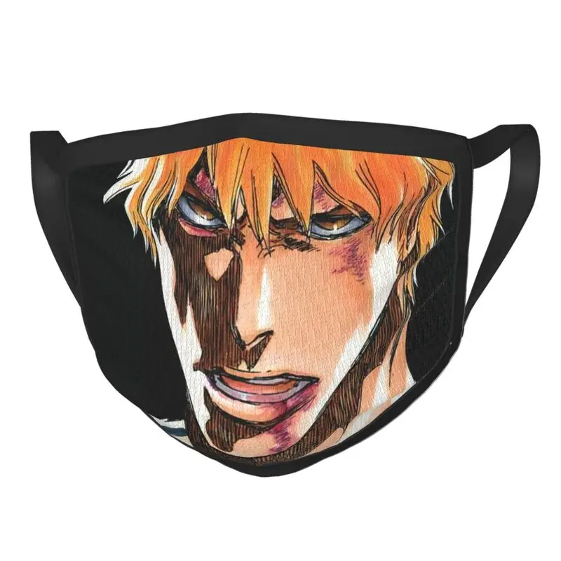 Отбеливающая Маска Kurosaki Ichigo пылезащитная Регулируемая для лица Аниме Манга
