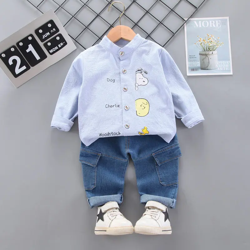 2022 New Spring Baby Boys Clothing Cartoon Infant Gentleman Shirt Pants 2Pcs/Sets Kids Clothess Cotton Children Leisure Suits
2022 New Spring Baby Boys Clothing Cartoon Infant Gentleman Shirt Pants 2Pcs/Sets Kids Clothess Cotton Children Leisure Suits