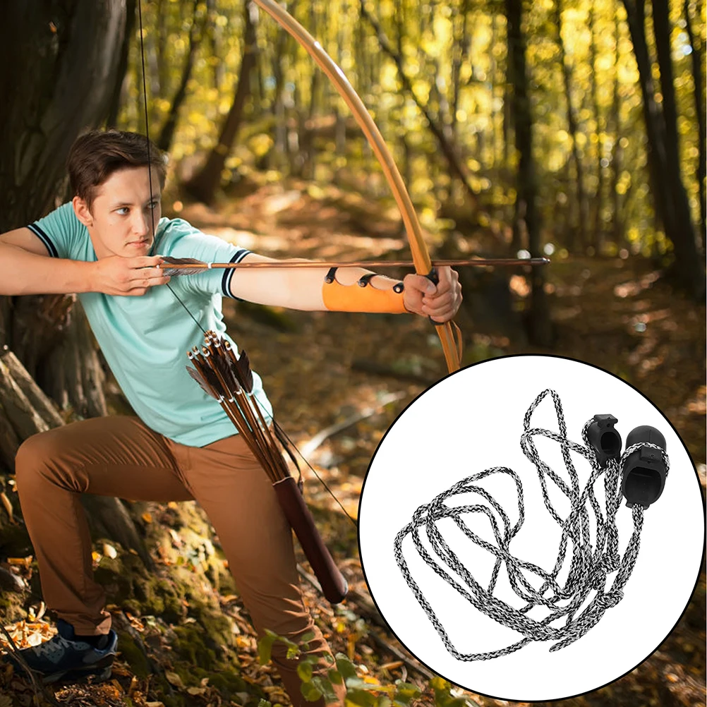 2Pcs Sturdy Professional String Installation Tool Shooting Aid Ropes for Traditional Bow
2Pcs Sturdy Professional String Installation Tool Shooting Aid Ropes for Traditional Bow
