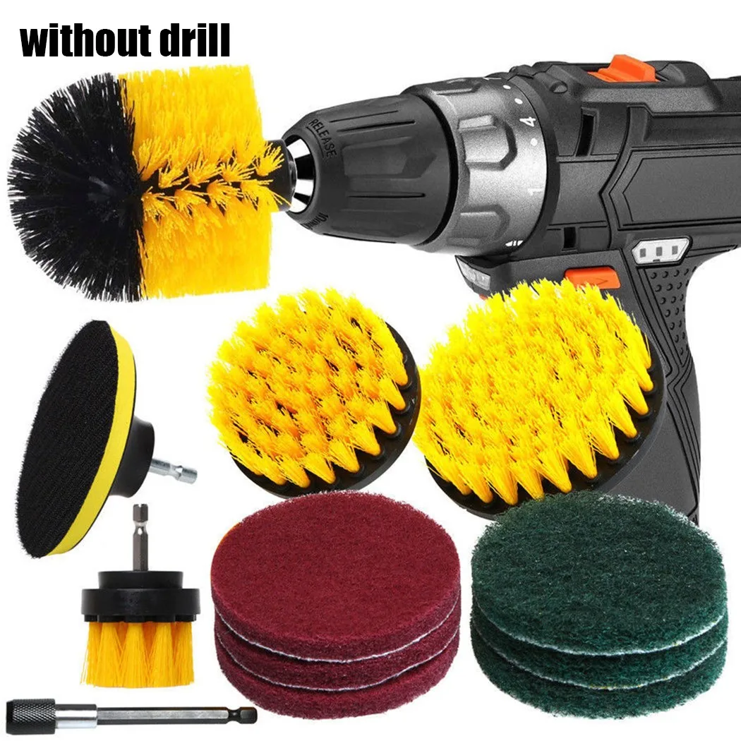 12PCS Drill Brush Kit Drill Brush Power Scrubber For Cleaning Bathroom Bathtub Cleaning Brush Scrub Drill Cleaning Kit
12PCS Drill Brush Kit Drill Brush Power Scrubber For Cleaning Bathroom Bathtub Cleaning Brush Scrub Drill Cleaning Kit