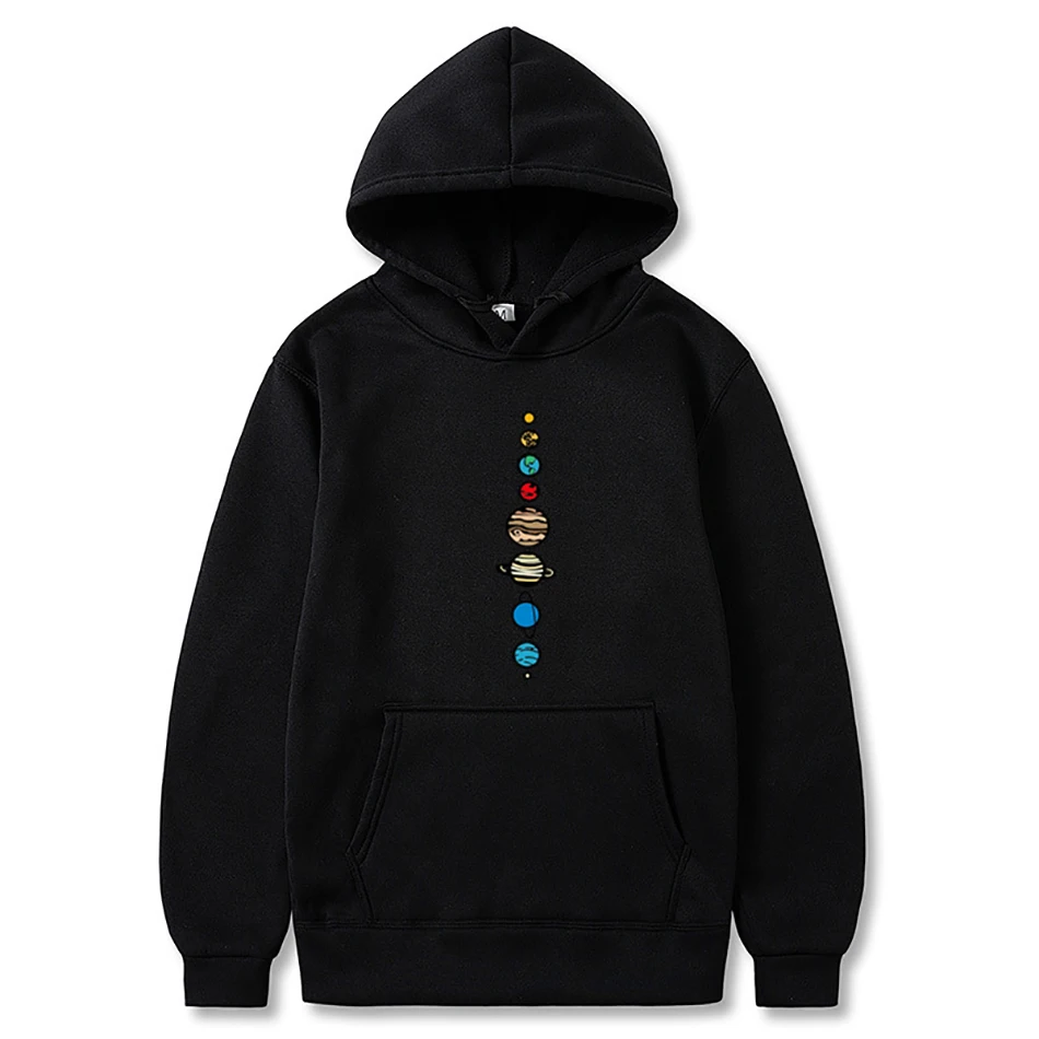 Black Men Hoodies 2021 Autumn Winter Warm Fleece Men's Clothes Oversized Streetwear Coat Planets Creative Design Sweatshirts
Black Men Hoodies 2021 Autumn Winter Warm Fleece Men's Clothes Oversized Streetwear Coat Planets Creative Design Sweatshirts