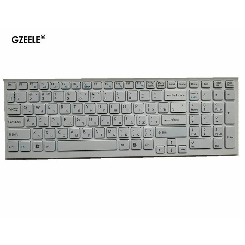Русская клавиатура GZEELE для ноутбука Sony vaio VPCEB36FG VPCEB4J1R vpcb VPC EB V111678B 148793271 RU с