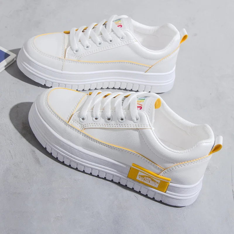 Shoes Women Platform Fashion Sneakers Comfortable Soft Bottom Woman Casual Loafers Brand Design Quality Flats Ladies White Shoes
Shoes Women Platform Fashion Sneakers Comfortable Soft Bottom Woman Casual Loafers Brand Design Quality Flats Ladies White Shoes