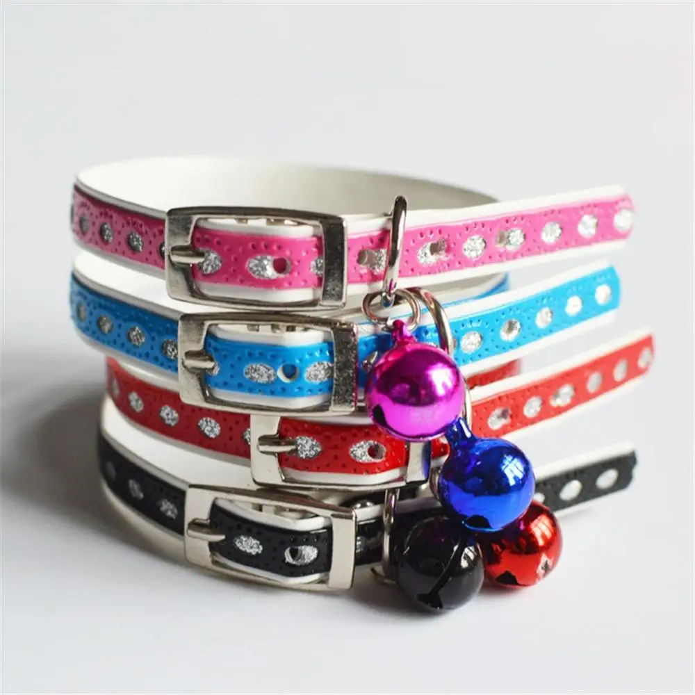 Small Dog Collar With Bell Adjustable Buckle Anti-Lost Cat Collars Leads Puppy Chihuahua PU Leather Necklace Pets Accessories
Small Dog Collar With Bell Adjustable Buckle Anti-Lost Cat Collars Leads Puppy Chihuahua PU Leather Necklace Pets Accessories