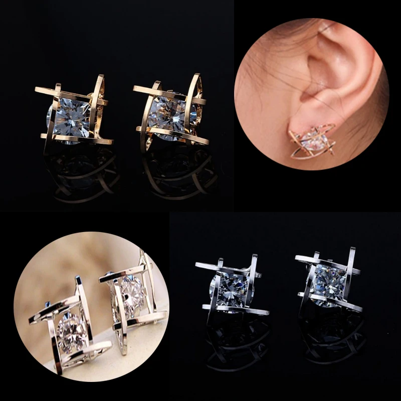 Women's Earrings 2021 Europe And The New Jewelry Geometric Hollow Square Zircon Earrings Fashion Banquet Jewelry
Women's Earrings 2021 Europe And The New Jewelry Geometric Hollow Square Zircon Earrings Fashion Banquet Jewelry