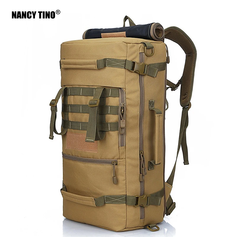 NANCY TINO 50L Outdoor Bag Army Tactical Military Backpack Camo Trekking Travel Bag Unisex Hiking Camping Hunting Rucksack LARGE
NANCY TINO 50L Outdoor Bag Army Tactical Military Backpack Camo Trekking Travel Bag Unisex Hiking Camping Hunting Rucksack LARGE