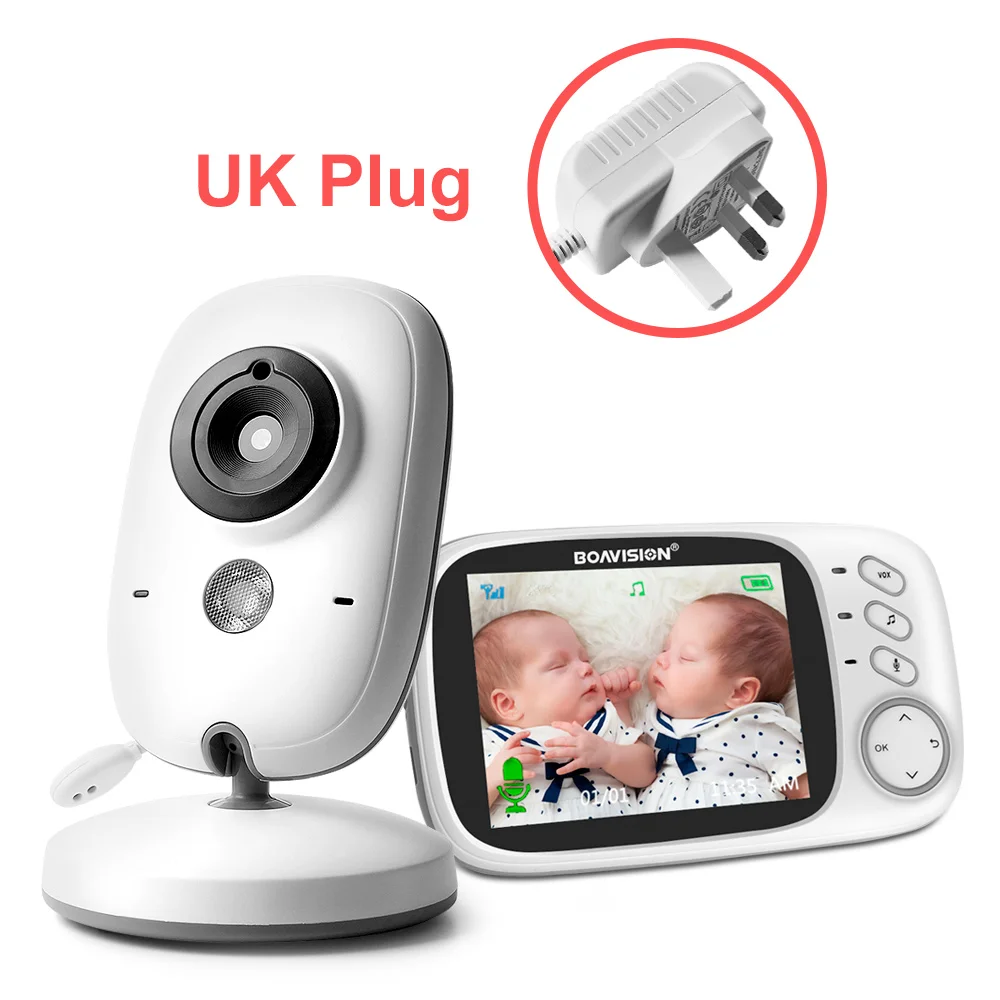 VB603 Video Baby Monitor 2.4G Wireless With 3.2 Inches LCD 2 Way Audio Talk Night Vision Surveillance Security Camera Babysitter
VB603 Video Baby Monitor 2.4G Wireless With 3.2 Inches LCD 2 Way Audio Talk Night Vision Surveillance Security Camera Babysitter