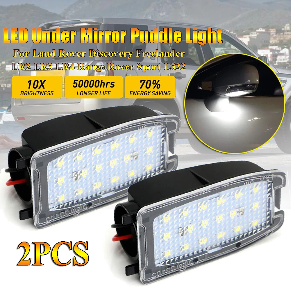 2Pcs LED Under Mirror Puddle Light For Land Rover Discovery Freelander LR2 LR3 LR4 Range Rover Sport L322 Puddle Lamp
2Pcs LED Under Mirror Puddle Light For Land Rover Discovery Freelander LR2 LR3 LR4 Range Rover Sport L322 Puddle Lamp