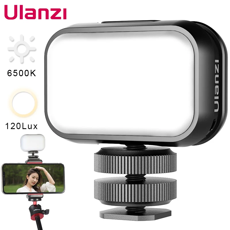 Ulanzi VL28 6500K Mini LED Video Light Rechargable Adjustable Vlog Fill Light For Youtube Makeups Selfie Live Type-C Charging
Ulanzi VL28 6500K Mini LED Video Light Rechargable Adjustable Vlog Fill Light For Youtube Makeups Selfie Live Type-C Charging