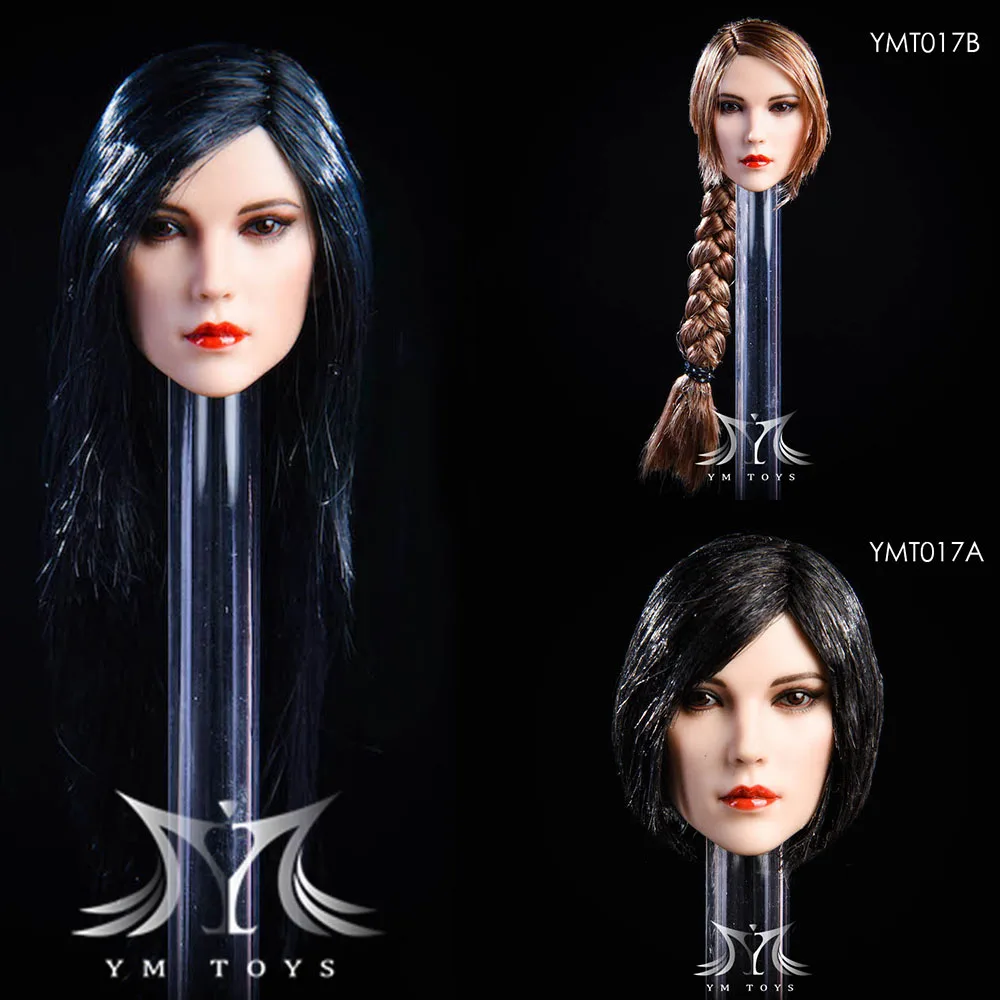 

YMTOYS YMT017 1/6 Scale Female Beauty Girl LILY Head Sculpt Cared Model for 12inch Phicen Jiaoudoll Verycool Action Figure DIY