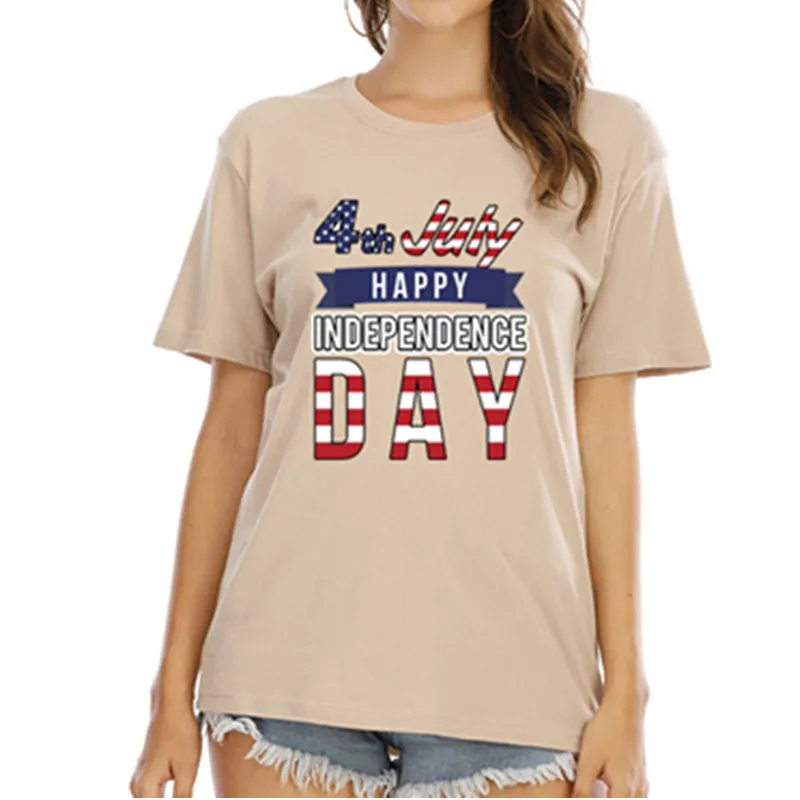 Модная женская футболка с принтом американского флага, Женская свободная футболка с коротким рукавом, новые женские топы, одежда, уличная одежда 
Модная женская футболка с принтом американского флага, Женская свободная футболка с коротким рукавом, новые женские топы, одежда, уличная одежда