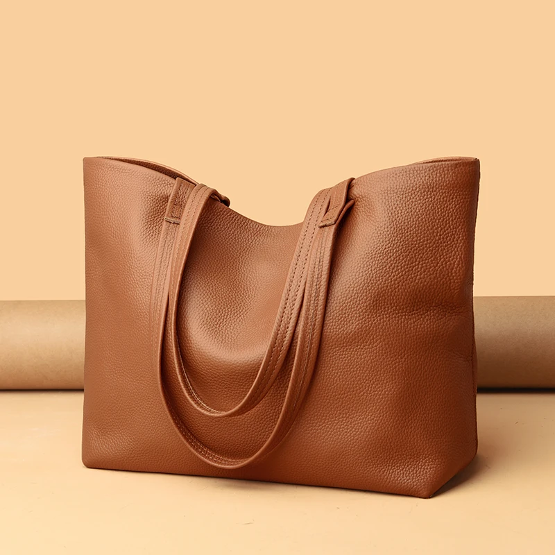 Soft Cow Real Leather Ladies Hand Bag Women's Genuine Leather Handbag Shoulder Bags for Women 2021 Fashion Messenger Tote Purse
Soft Cow Real Leather Ladies Hand Bag Women's Genuine Leather Handbag Shoulder Bags for Women 2021 Fashion Messenger Tote Purse