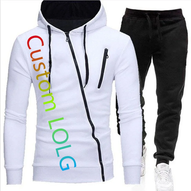 2021 New men's tracksuit sportswear suit,Custom LOLG Zigzag zipper hoodies sport suit + tracksuit pants men's running sportswear
2021 New men's tracksuit sportswear suit,Custom LOLG Zigzag zipper hoodies sport suit + tracksuit pants men's running sportswear