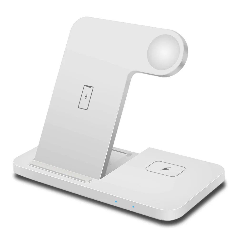 3 in 1 15W Fast Qi Wireless Charger For iPhone 12 11 XS XR X 8 Dock Station For Apple Watch 5 4 3 2 Airpods Pro Charging Stand
3 in 1 15W Fast Qi Wireless Charger For iPhone 12 11 XS XR X 8 Dock Station For Apple Watch 5 4 3 2 Airpods Pro Charging Stand