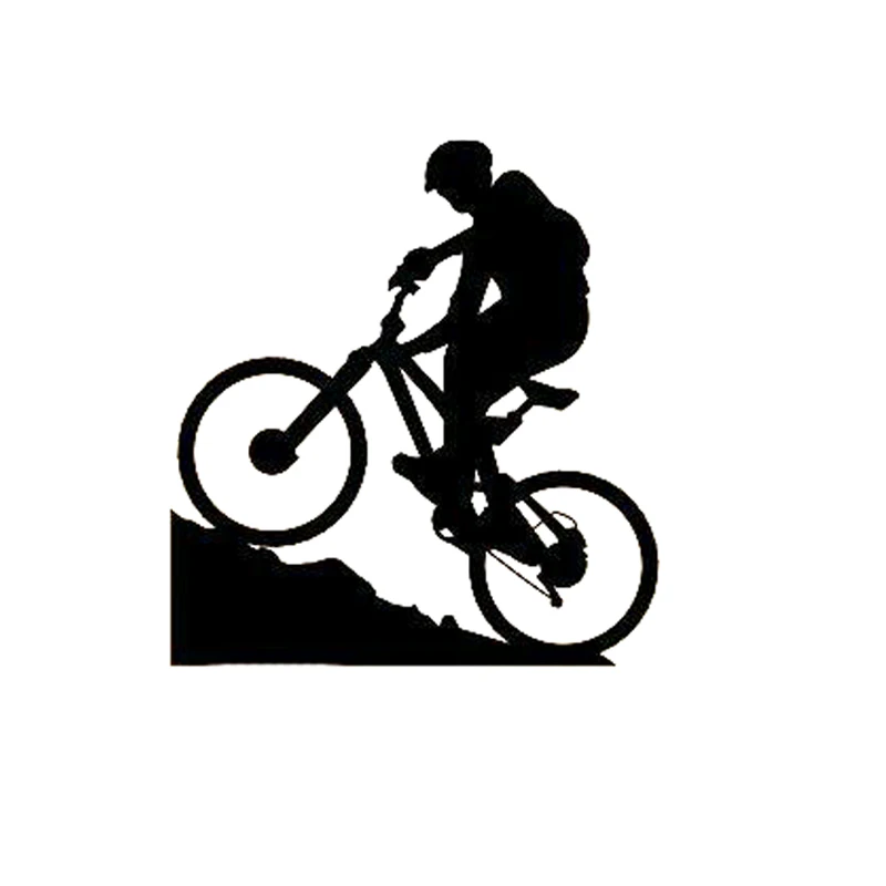 

Mountain Biking Extreme Sports Bicycle Boy Car Sticker Auto Decoration Vinyl Decal,11cm*10cm