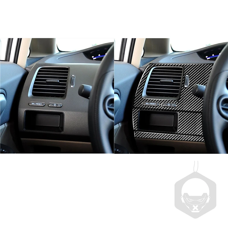 Car Left Air Outlet Frame Bottom Panel Trim Decal Carbon Fiber Sticker For Honda Civic 8th Gen 2006-2011 Styling Accessories
Car Left Air Outlet Frame Bottom Panel Trim Decal Carbon Fiber Sticker For Honda Civic 8th Gen 2006-2011 Styling Accessories