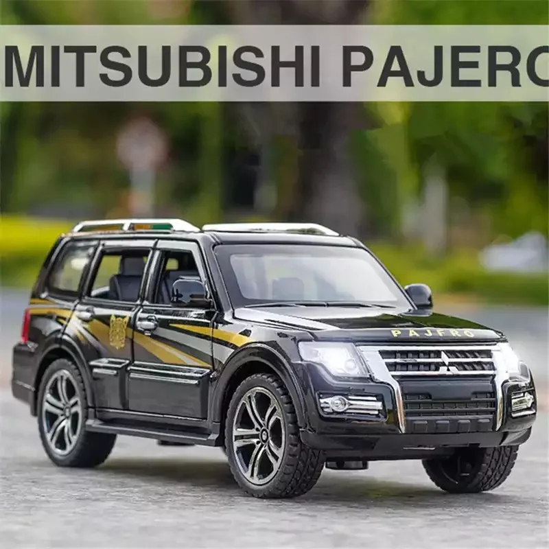 Модель внедорожника Mitsubishi Pajero в масштабе 1:32, модель из сплава, искусственное украшение, акустическая коллекция детских игрушечных автомоби...
Модель внедорожника Mitsubishi Pajero в масштабе 1:32, модель из сплава, искусственное украшение, акустическая коллекция детских игрушечных автомоби...