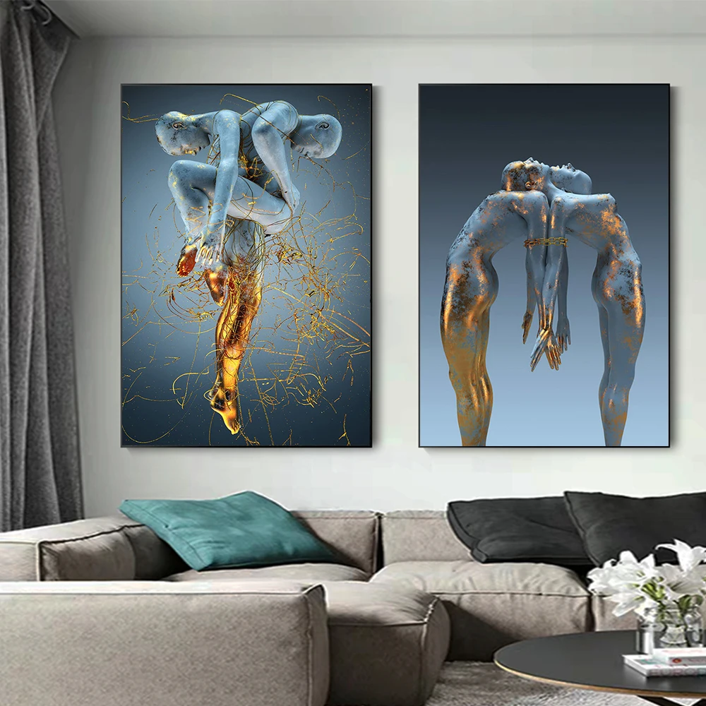 Metal Figure Statue Art Canvas Painting Abstract Couple Sculpture Posters And Print Wall Picture For Living Room Home Decoration
Metal Figure Statue Art Canvas Painting Abstract Couple Sculpture Posters And Print Wall Picture For Living Room Home Decoration