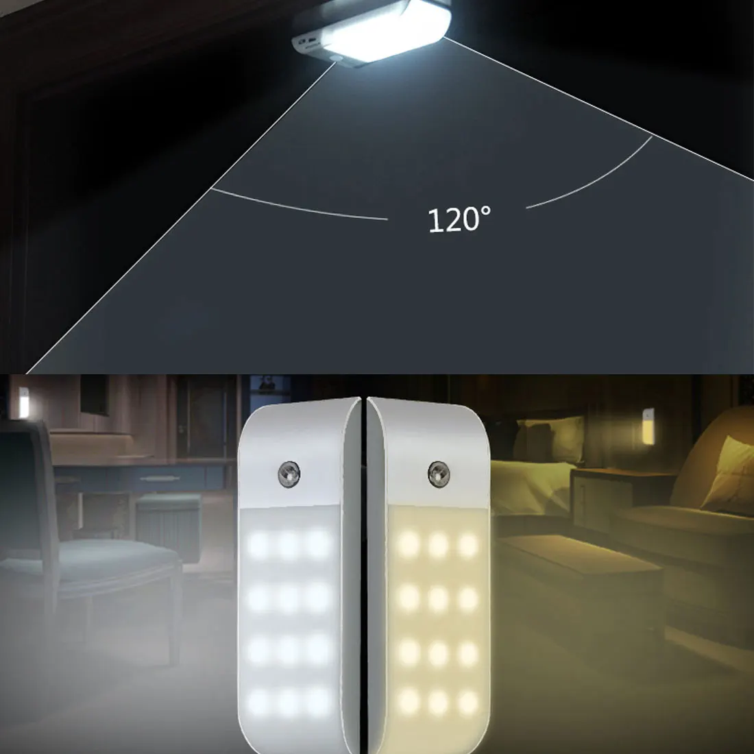 LED USB PIR Infrared Motion Sensor USB Rechargeable 12 LED Nightlight Light Induction Corridor Closet Wardrobe Night Lamp
LED USB PIR Infrared Motion Sensor USB Rechargeable 12 LED Nightlight Light Induction Corridor Closet Wardrobe Night Lamp