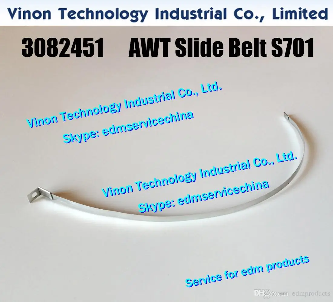 3082451 edm AWT Slide Belt S701 L=195mm Upper for Sodic k BF275,A320D,A300W 90-type 0204163, MW403042A, S5711B19
3082451 edm AWT Slide Belt S701 L=195mm Upper for Sodic k BF275,A320D,A300W 90-type 0204163, MW403042A, S5711B19
