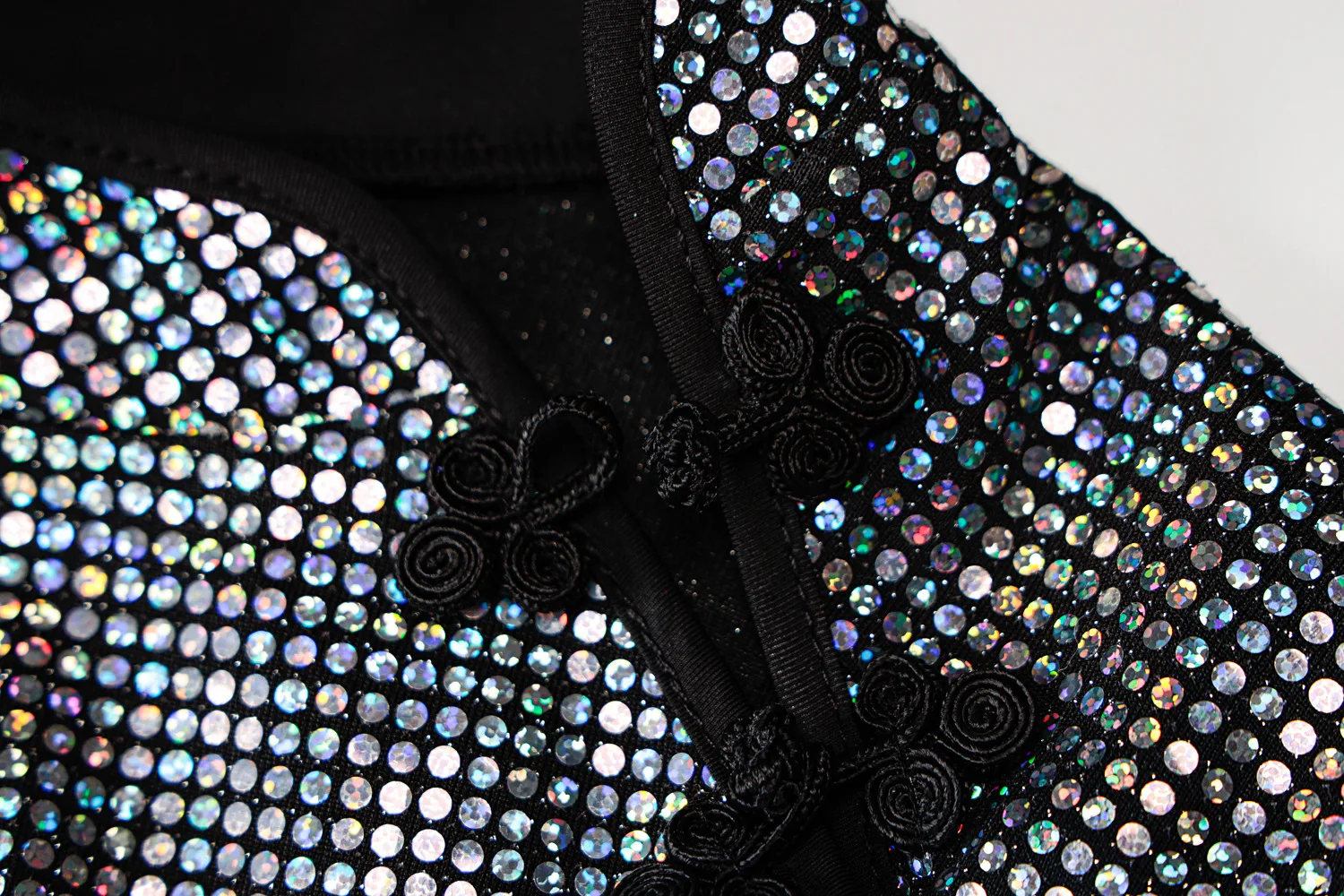 Vintage Cheongsam Style Glitter Sequin Mini Women Dress 2021 Sexy Backless Long Sleeve Slit Bodycon Club Party Dress Robe Femme
Vintage Cheongsam Style Glitter Sequin Mini Women Dress 2021 Sexy Backless Long Sleeve Slit Bodycon Club Party Dress Robe Femme