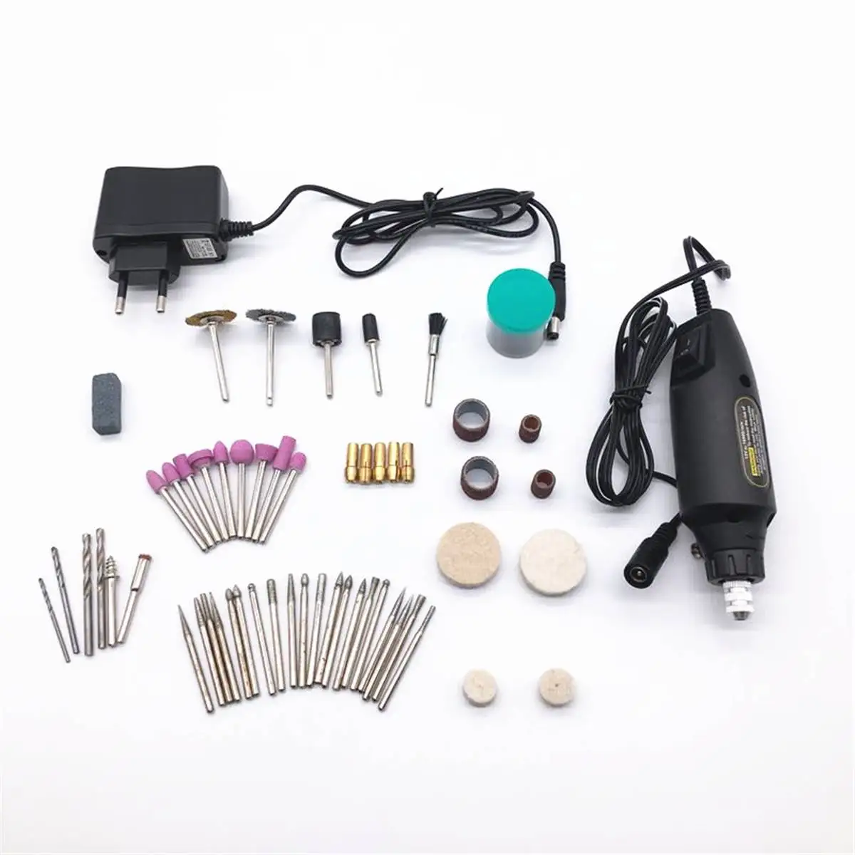 55Pcs Set 12V Electric Drill Engraving Carving Pen Variable Speed Grinder Rotary Tool Kit with Drill Grinding Disc Accessories 
55Pcs Set 12V Electric Drill Engraving Carving Pen Variable Speed Grinder Rotary Tool Kit with Drill Grinding Disc Accessories