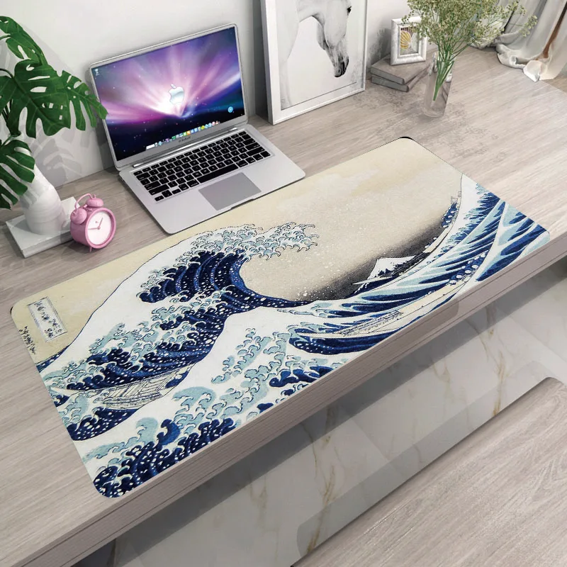MRGLZY Japanese Wave Art 90X40CM Lock Desktop Keyboard Gamer Large Gaming Mouse Pad Ga Desk Matrgb mousepad diy custom mousepad
MRGLZY Japanese Wave Art 90X40CM Lock Desktop Keyboard Gamer Large Gaming Mouse Pad Ga Desk Matrgb mousepad diy custom mousepad