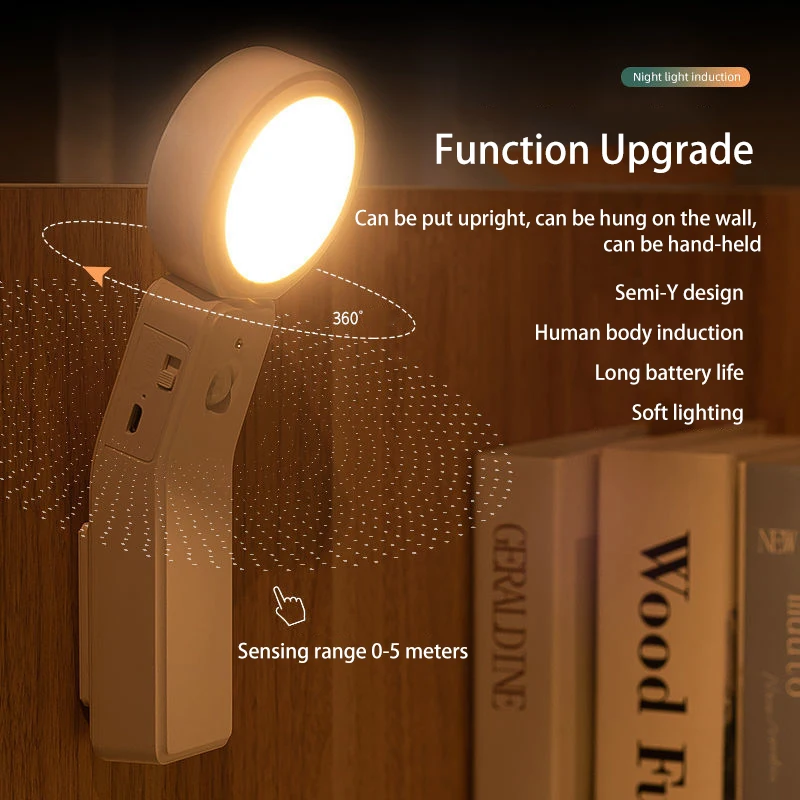 Led Night Lights Motion Sensor Light Indoor Usb Rechargeable Wall Lamps Decor Moon Lamp For Bedroom & Depot Touch Table Lamp
Led Night Lights Motion Sensor Light Indoor Usb Rechargeable Wall Lamps Decor Moon Lamp For Bedroom & Depot Touch Table Lamp