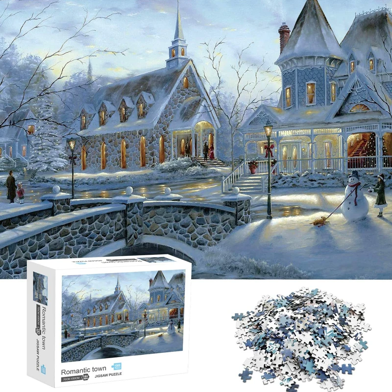 Puzzles for Adults 1000 Pieces Paper Jigsaw Puzzles Educational Intellectual Decompression DIY Large Puzzle Game Toys Gift
Puzzles for Adults 1000 Pieces Paper Jigsaw Puzzles Educational Intellectual Decompression DIY Large Puzzle Game Toys Gift