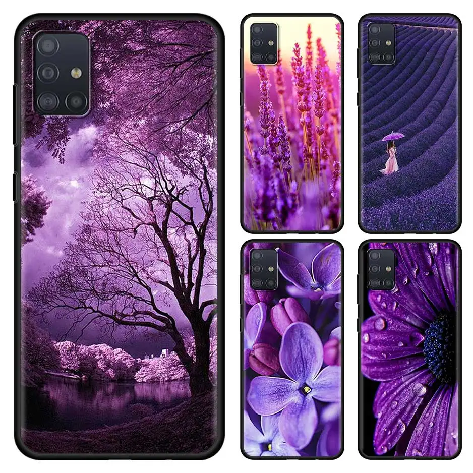 Lavender Violet Flower Phone Case for Samsung Galaxy A51 A71 A21s A12 A31 A41 A32 A02s A11 A72 A52 A42 5G A01 A91 A21 EU Cover
Lavender Violet Flower Phone Case for Samsung Galaxy A51 A71 A21s A12 A31 A41 A32 A02s A11 A72 A52 A42 5G A01 A91 A21 EU Cover