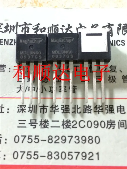 10 шт. MDL9N60 TO-262
10 шт. MDL9N60 TO-262