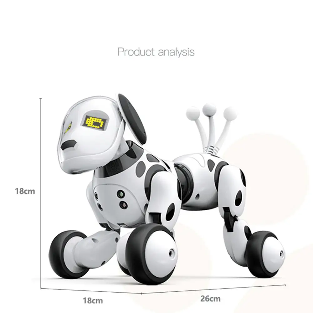 Kids toy Remote Control Smart Robot Dog Programable 2.4G Wireless Kids Toy Intelligent Talking Robot Dog Electronic Pet kid Gift
Kids toy Remote Control Smart Robot Dog Programable 2.4G Wireless Kids Toy Intelligent Talking Robot Dog Electronic Pet kid Gift