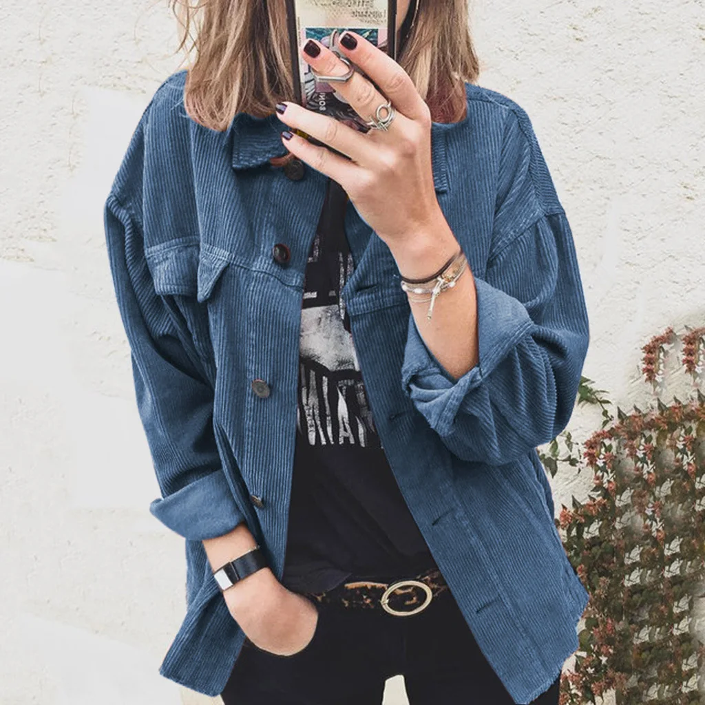 Oversized Shirt Chic Woman Blouse Elegant Long Sleeve Single Breasted Loose Female Tops Autumn Winter Korean Office Shirts 2022
Oversized Shirt Chic Woman Blouse Elegant Long Sleeve Single Breasted Loose Female Tops Autumn Winter Korean Office Shirts 2022