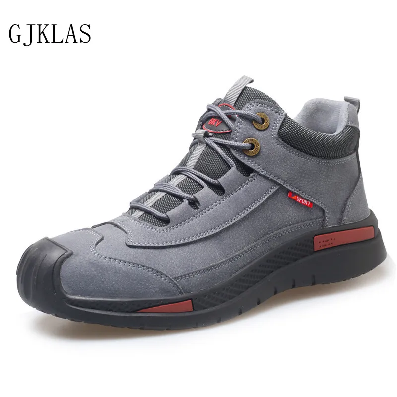 Prevent Smashing and Piercing Steel Toe Shoes Safety Work Boots Protective Working Shoes Boot High Top Safety Shoes Men Sneakers 
Prevent Smashing and Piercing Steel Toe Shoes Safety Work Boots Protective Working Shoes Boot High Top Safety Shoes Men Sneakers