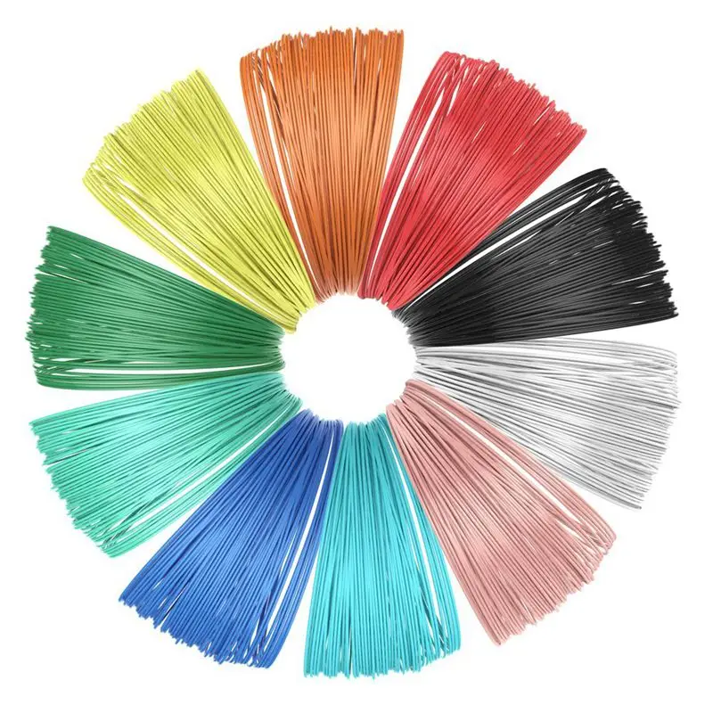 10 Piece 3D Printer Filament For 3D Print Pen Multicolor Pack 1.75Mm Polylactic Acid 
10 Piece 3D Printer Filament For 3D Print Pen Multicolor Pack 1.75Mm Polylactic Acid