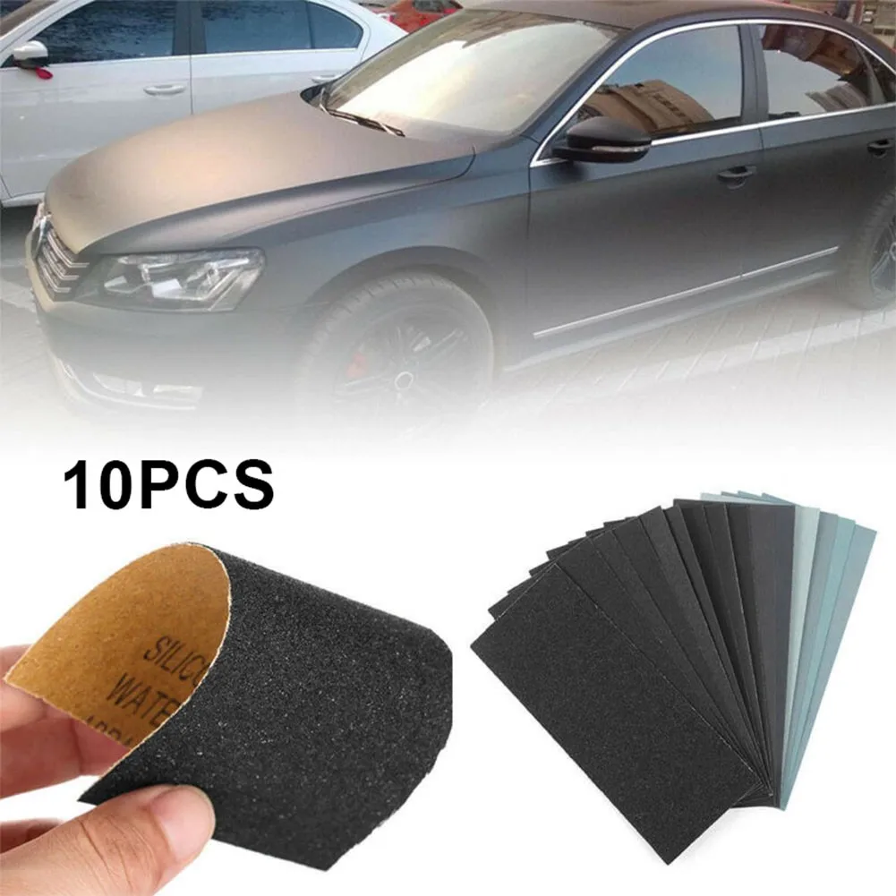 10 Pcs Sandpaper Wet/Dry 3*5-1/2in 600-2500Grit Sanding Parper For Metal Glass Wood Plastic Ceramic Polishing Grinding
10 Pcs Sandpaper Wet/Dry 3*5-1/2in 600-2500Grit Sanding Parper For Metal Glass Wood Plastic Ceramic Polishing Grinding