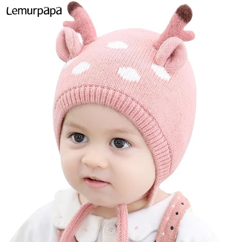 Baby Hats Boys Girl Cartoon Newborn baby Cap warm Antlers Children Hats Wool Soft Child Bebe Hat Outfit Plush Earmuffs
Baby Hats Boys Girl Cartoon Newborn baby Cap warm Antlers Children Hats Wool Soft Child Bebe Hat Outfit Plush Earmuffs