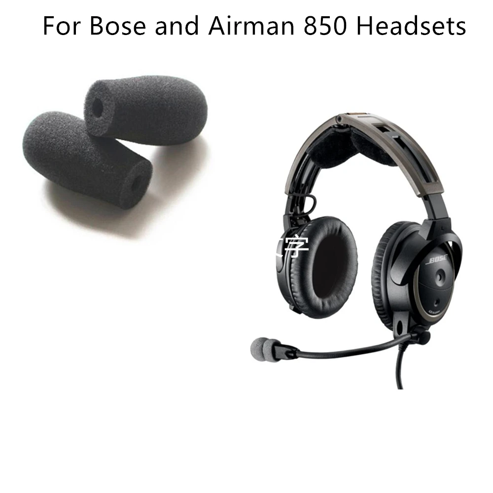 5 Pcs Foam Microphone Windscreen Mic Sponge Covers 5mm Inner Diameter & 30mm Inner Length for Bose and Airman 850
5 Pcs Foam Microphone Windscreen Mic Sponge Covers 5mm Inner Diameter & 30mm Inner Length for Bose and Airman 850