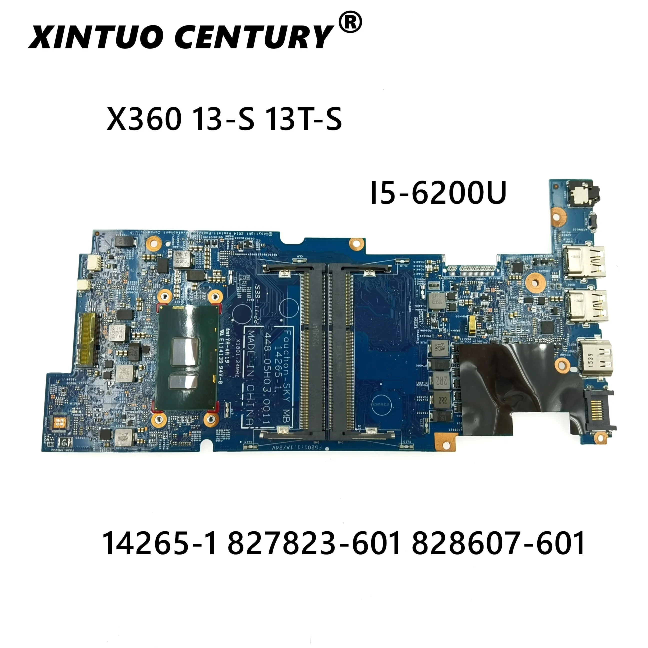 Для HP Pavilion X360 13-S 13T-S Материнская плата ноутбука 828607-601 828607-001 аккумулятор большой емкости с SR2EY I5-6200U Процессор 14265-1 448.05H02.0011 материнская плата
Для HP Pavilion X360 13-S 13T-S Материнская плата ноутбука 828607-601 828607-001 аккумулятор большой емкости с SR2EY I5-6200U Процессор 14265-1 448.05H02.0011 материнская плата