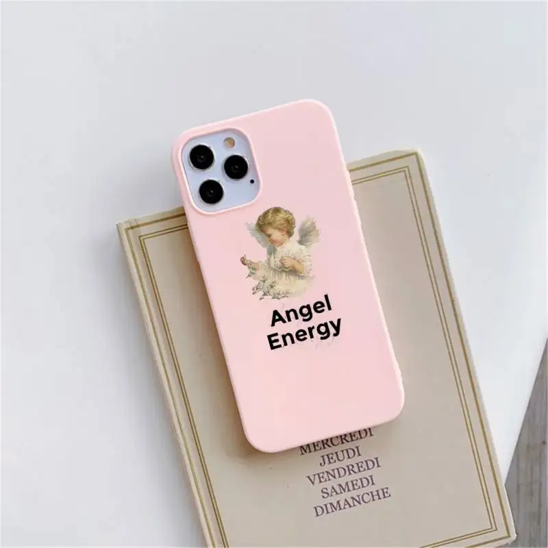 Angel vintage oil painting cute Phone Case Candy Color for iPhone 6 6S 7 8 11 12 XS X SE 2020 XR mini pro Plus MAX funda
Angel vintage oil painting cute Phone Case Candy Color for iPhone 6 6S 7 8 11 12 XS X SE 2020 XR mini pro Plus MAX funda