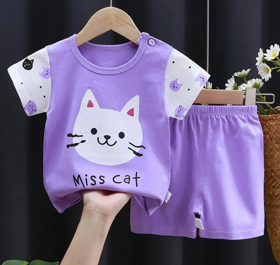 Newborn Baby Boy Clothes Set Toddler Girl Tops T-Shirt+Short Pants Casual Outfits Cotton Children Clothes Kids Boy Clothing Suit
Newborn Baby Boy Clothes Set Toddler Girl Tops T-Shirt+Short Pants Casual Outfits Cotton Children Clothes Kids Boy Clothing Suit