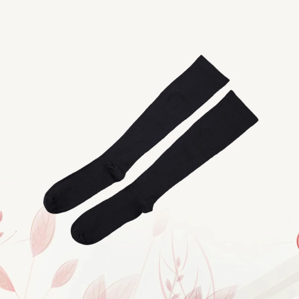 3 пары спортивных чулок поддерживающие рукава эластичные длинные носки дышащие универсальные носки (размеры/м черные) 
3 пары спортивных чулок поддерживающие рукава эластичные длинные носки дышащие универсальные носки (размеры/м черные)