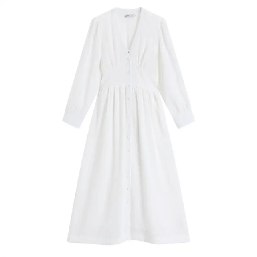 2021 New Style White Spring Fall Elegant Vestidos Pastel Trendy Robe Harajuku V-neck Dress Women Hepburn Style Ukraine
2021 New Style White Spring Fall Elegant Vestidos Pastel Trendy Robe Harajuku V-neck Dress Women Hepburn Style Ukraine