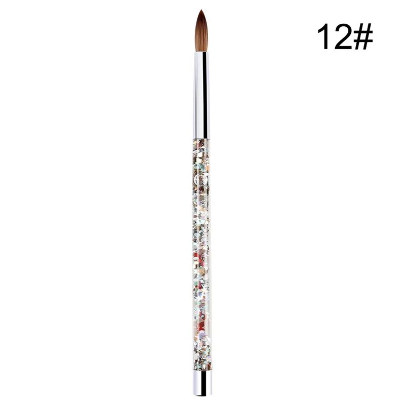 Nail Art Brush Acrylic UV Gel Glitter Painting Brushes Crystal Handle Nylon Hair Carving Flower Pens For Nail Art JR Deals
Nail Art Brush Acrylic UV Gel Glitter Painting Brushes Crystal Handle Nylon Hair Carving Flower Pens For Nail Art JR Deals