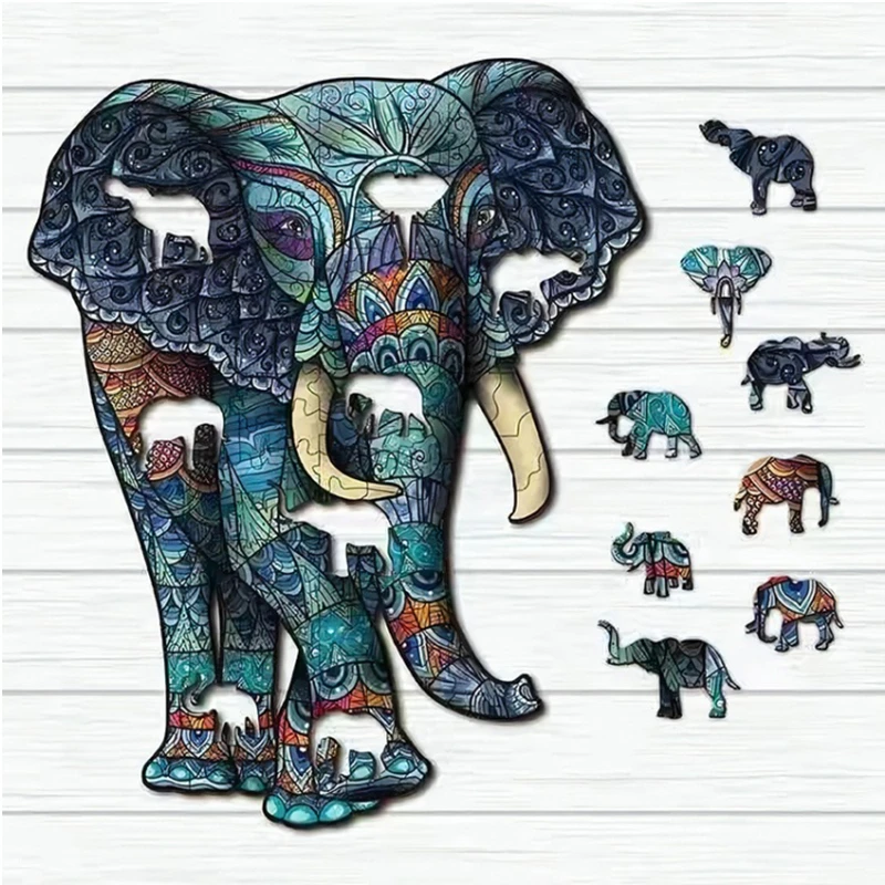 Top Quality 3D Jigsaw Wooden Puzzles Family Educational Games Home Decoration Each Piece Is Animal Shaped Card Christmas Gifts
Top Quality 3D Jigsaw Wooden Puzzles Family Educational Games Home Decoration Each Piece Is Animal Shaped Card Christmas Gifts