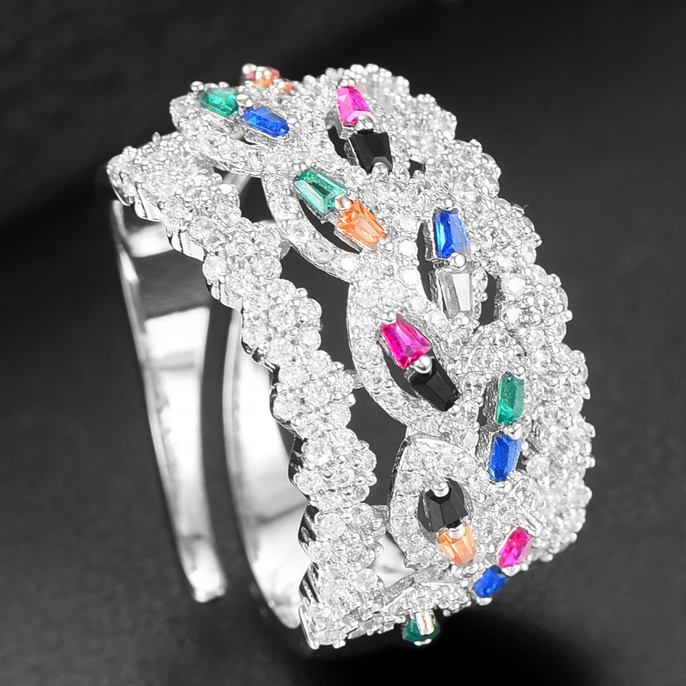 SisCathy New Luxury Wedding Engagement Bangle Ring Jewelry Set for Women Ladies with Full Cubic Zirconia Jewelry Sets 2020
SisCathy New Luxury Wedding Engagement Bangle Ring Jewelry Set for Women Ladies with Full Cubic Zirconia Jewelry Sets 2020