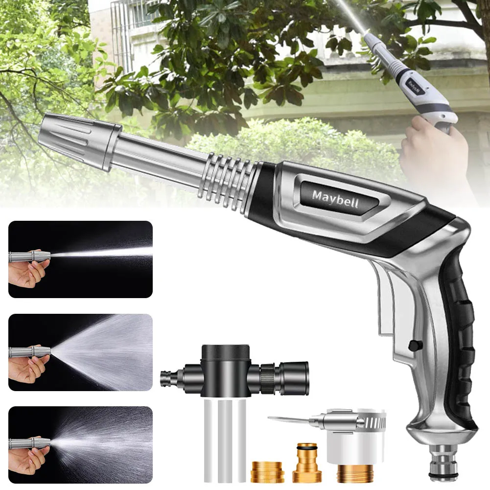 Watering gun High pressure garden water gun Adjustable nozzle gun Lawn household car wash watering sprinkler sprinkler tool
Watering gun High pressure garden water gun Adjustable nozzle gun Lawn household car wash watering sprinkler sprinkler tool