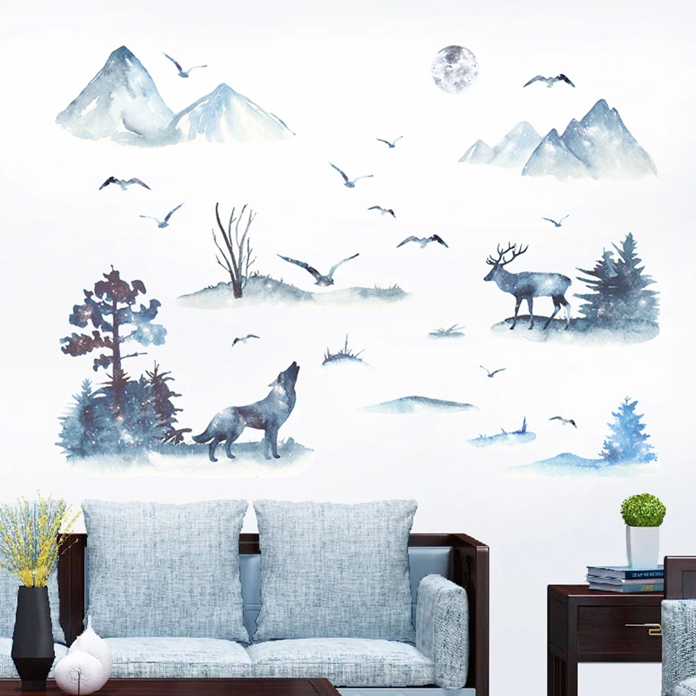 Chinese Style Wall Sticker Landscape Painting Wall Stickers Self Adhesive Wallpaper Panels Home Decor Room Bedroom Decoration
Chinese Style Wall Sticker Landscape Painting Wall Stickers Self Adhesive Wallpaper Panels Home Decor Room Bedroom Decoration